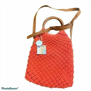 Sigrid Olsen Macrame bag